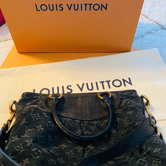 Louis Vuitton Monogram Denim Neo Cabby MM Tote - Picture 13 of 16